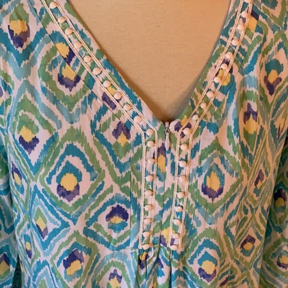 [Stan Herman] Colorful Sleepwear Gown/Robe - Size Small - Picture 2 of 6